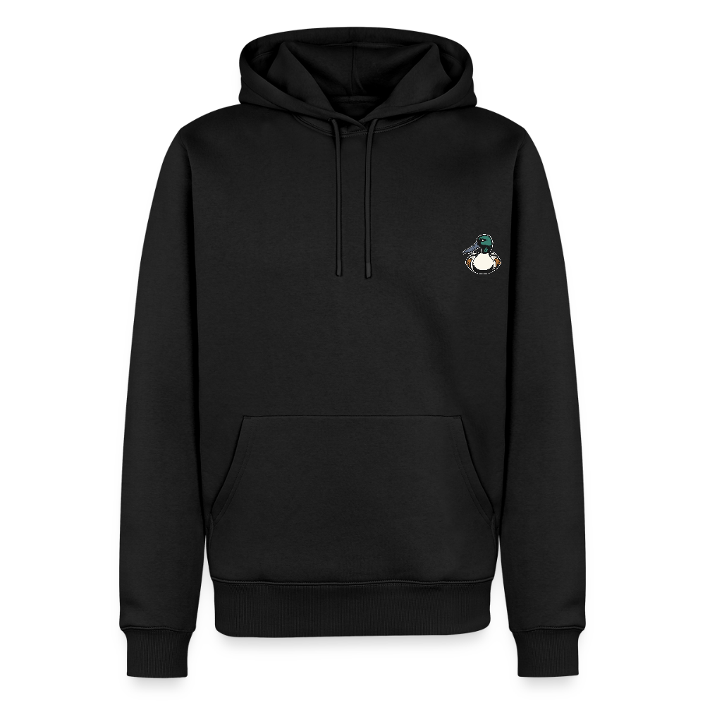 Sweat-shirt à capuche Premium - noir