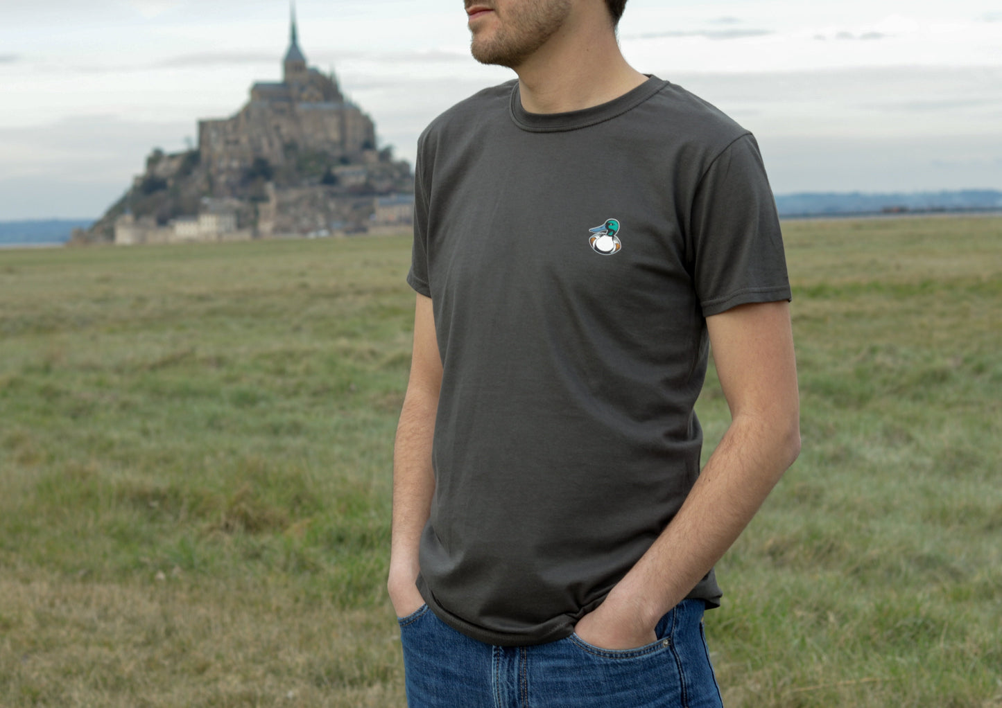 T-shirt gris - Classique incontournable - BDM