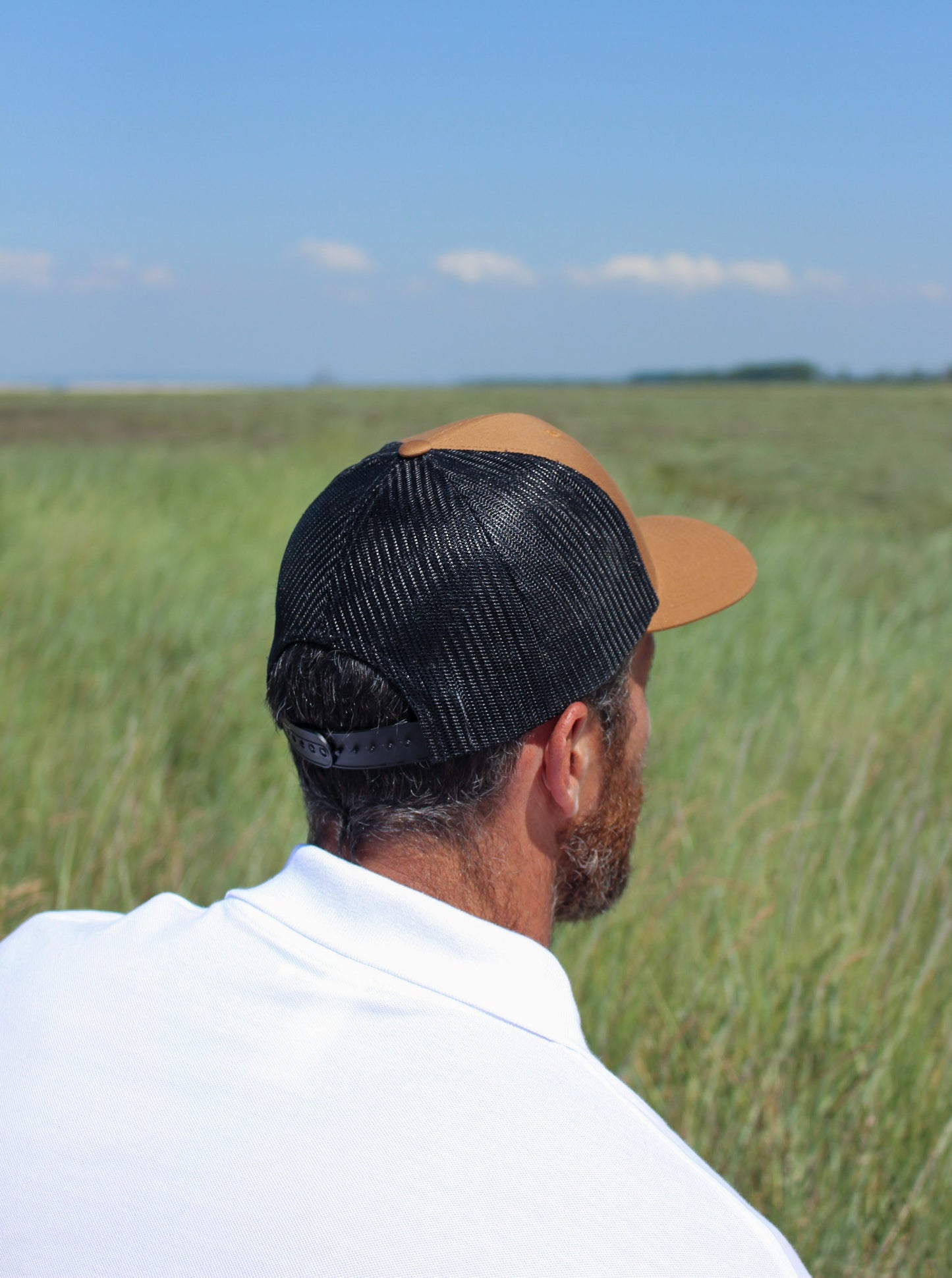 Casquette Trucker caramel brodée 🦆 - BDM