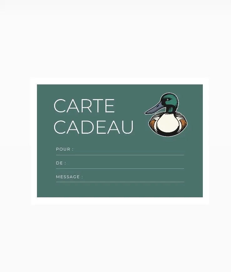 Carte cadeau BDM BDM