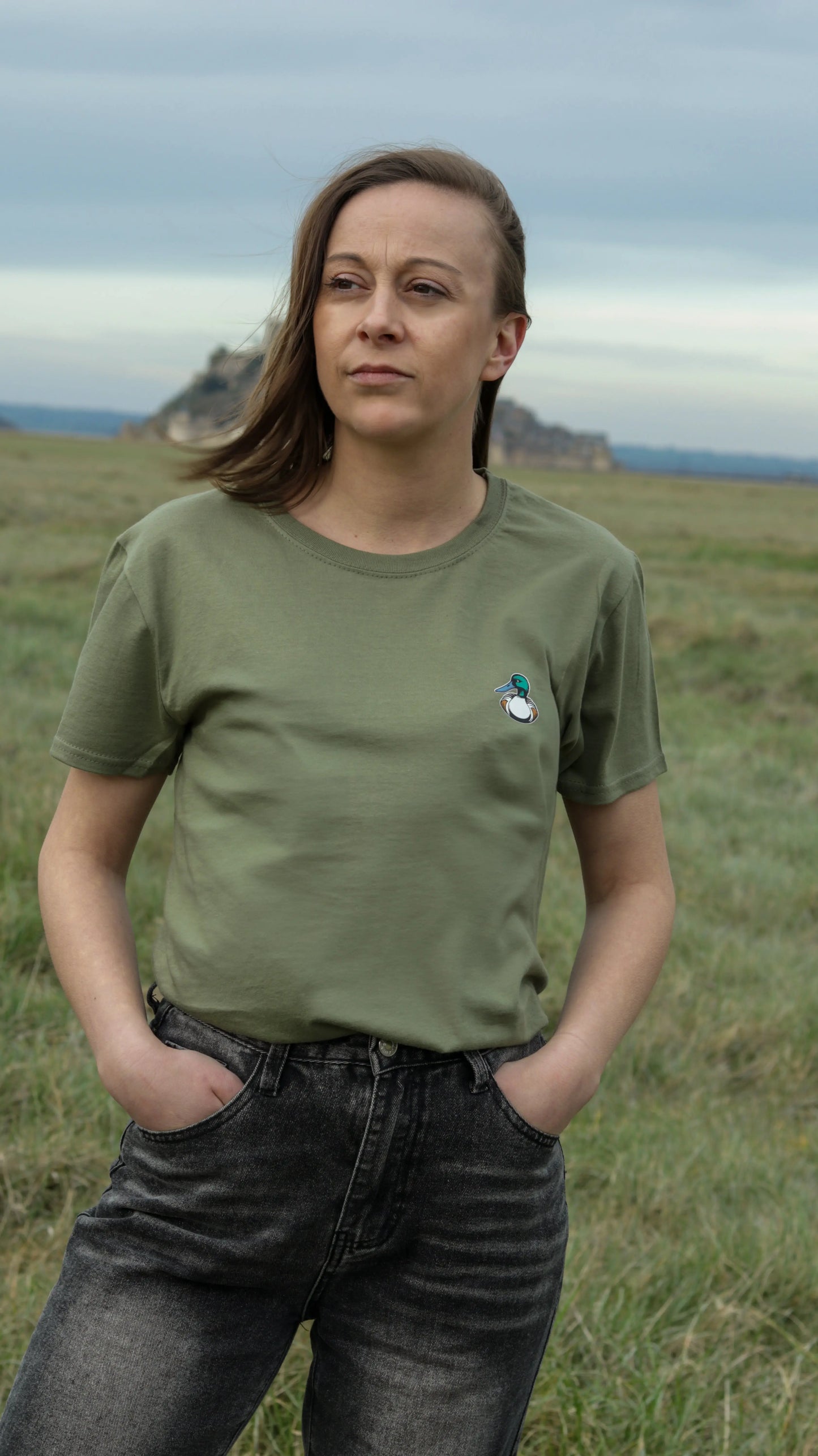 T-shirt olive - Classique incontournable BDM