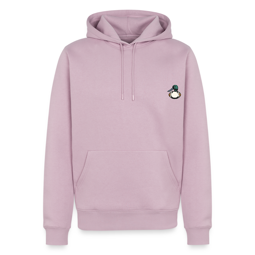 Sweat-shirt à capuche Premium - rose poudré