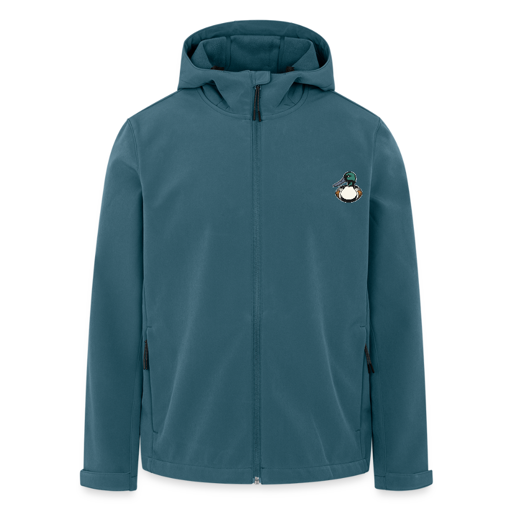 Veste softshell - bleu pétrole foncé