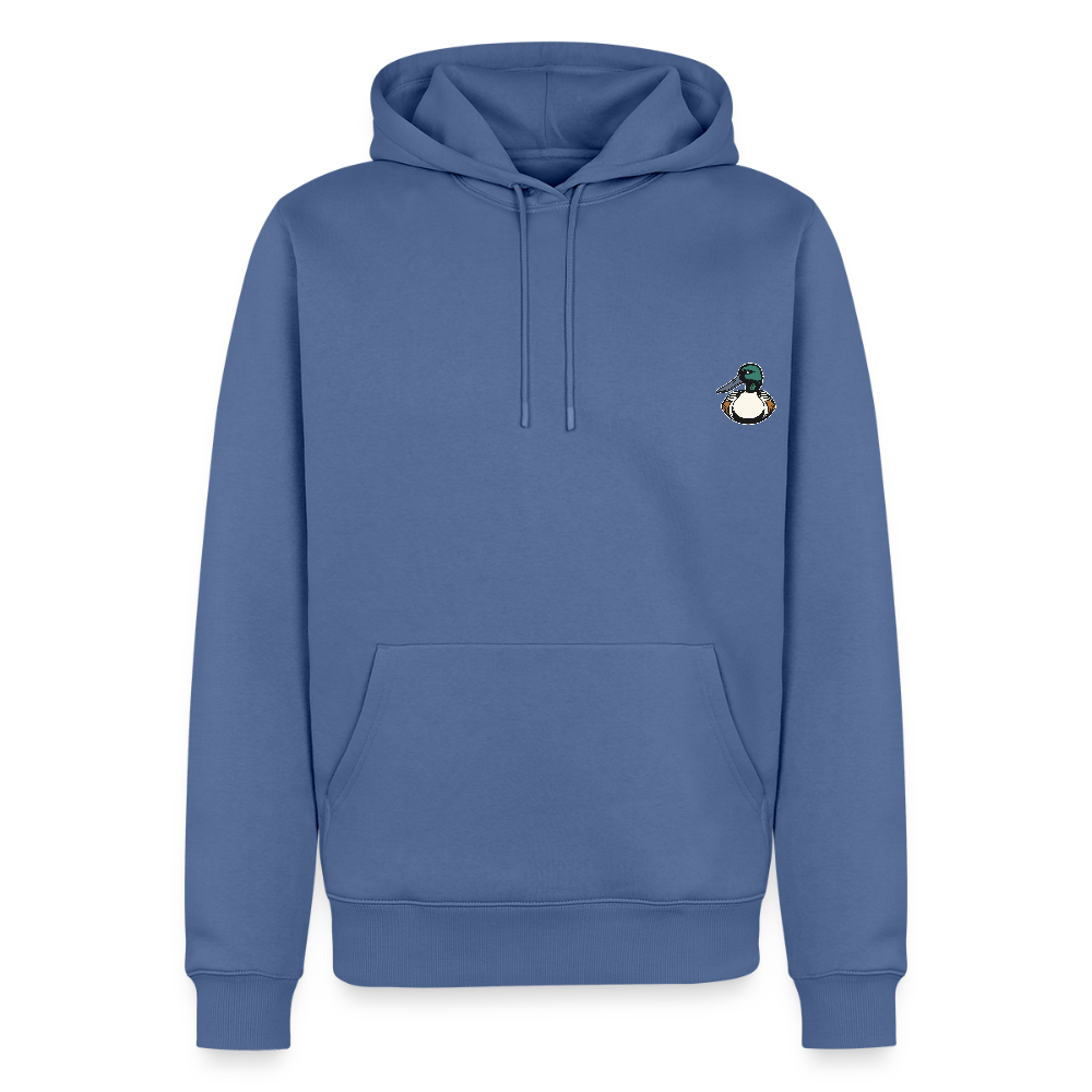 Sweat-shirt à capuche Premium - bleu pigeon