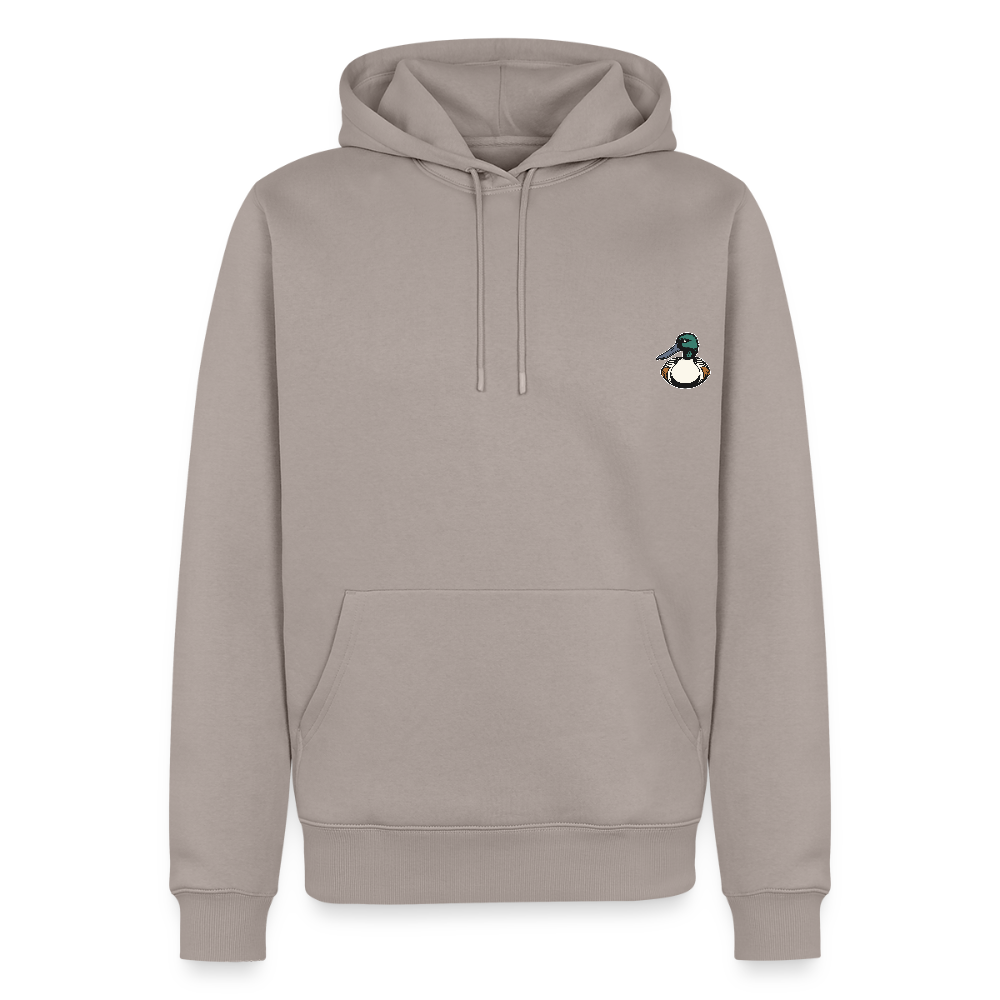 Sweat-shirt à capuche Premium - taupe