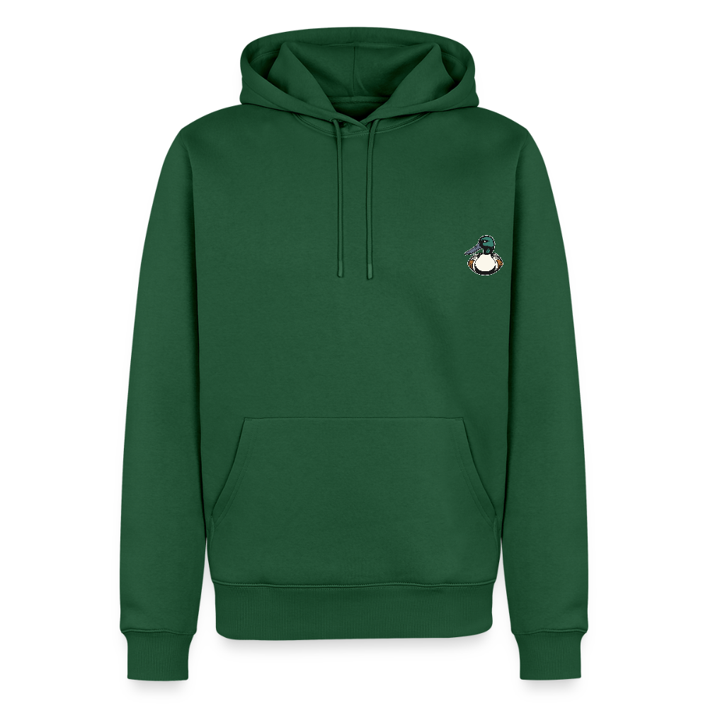 Sweat-shirt à capuche Premium - vert bouteille