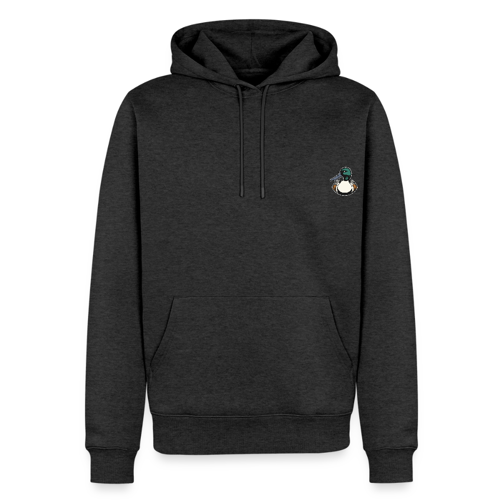 Sweat-shirt à capuche Premium - anthracite chiné