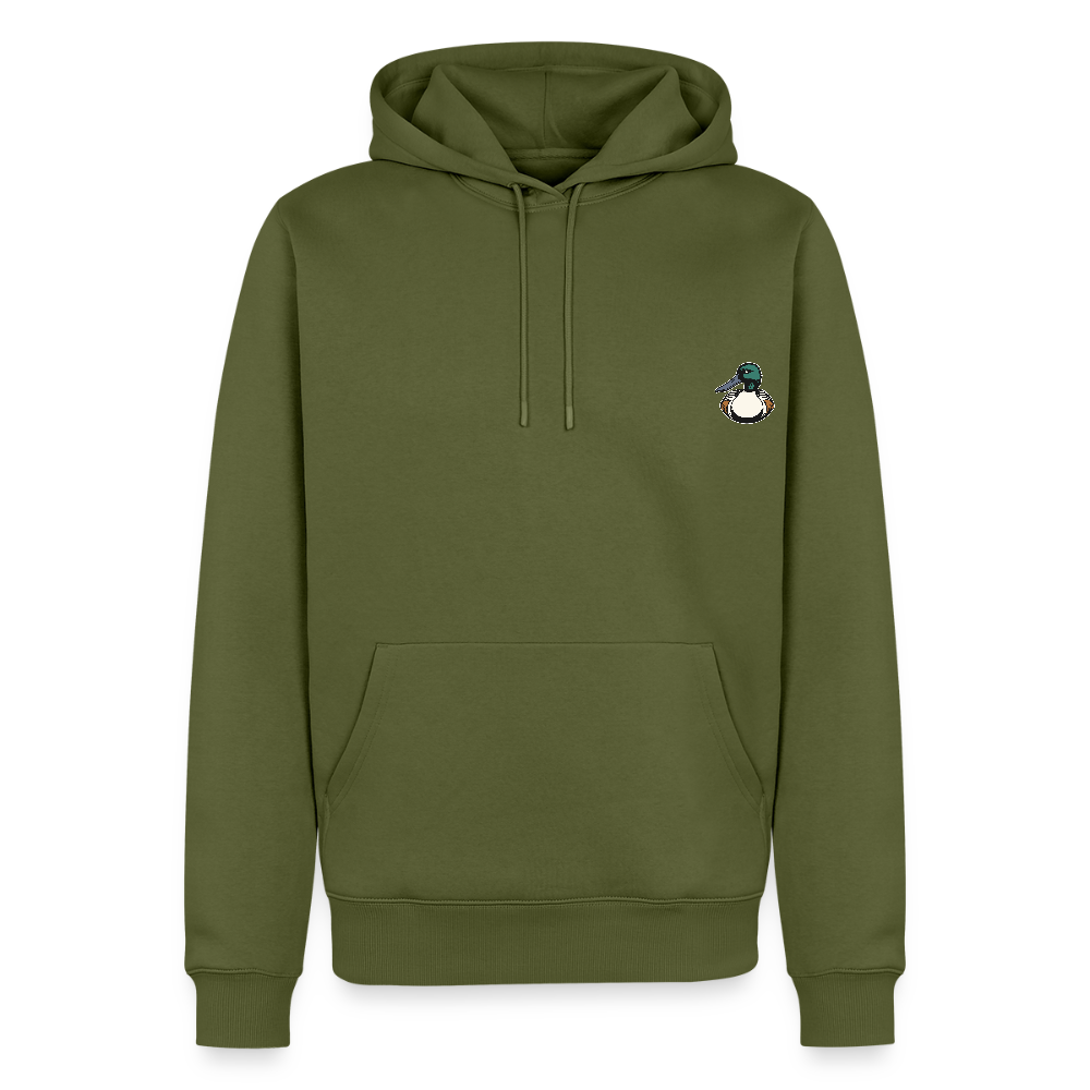 Sweat-shirt à capuche Premium - kaki