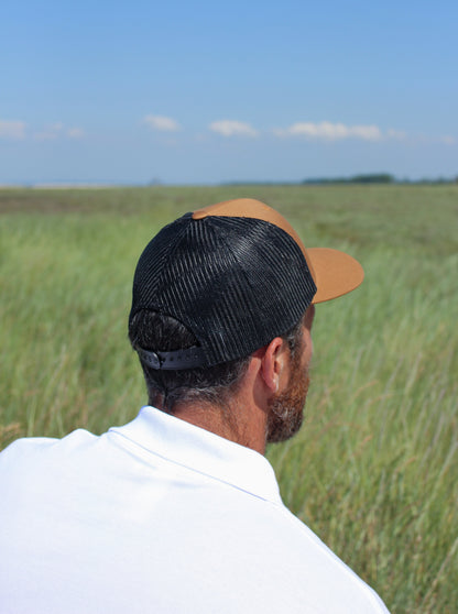 Casquette Trucker caramel brodée 🦆 - BDM 