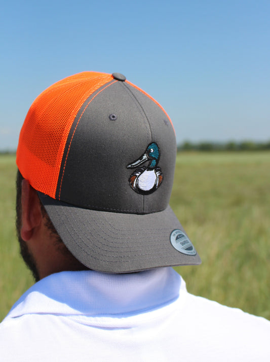 Casquette Trucker charbon brodée 🦆 - BDM 