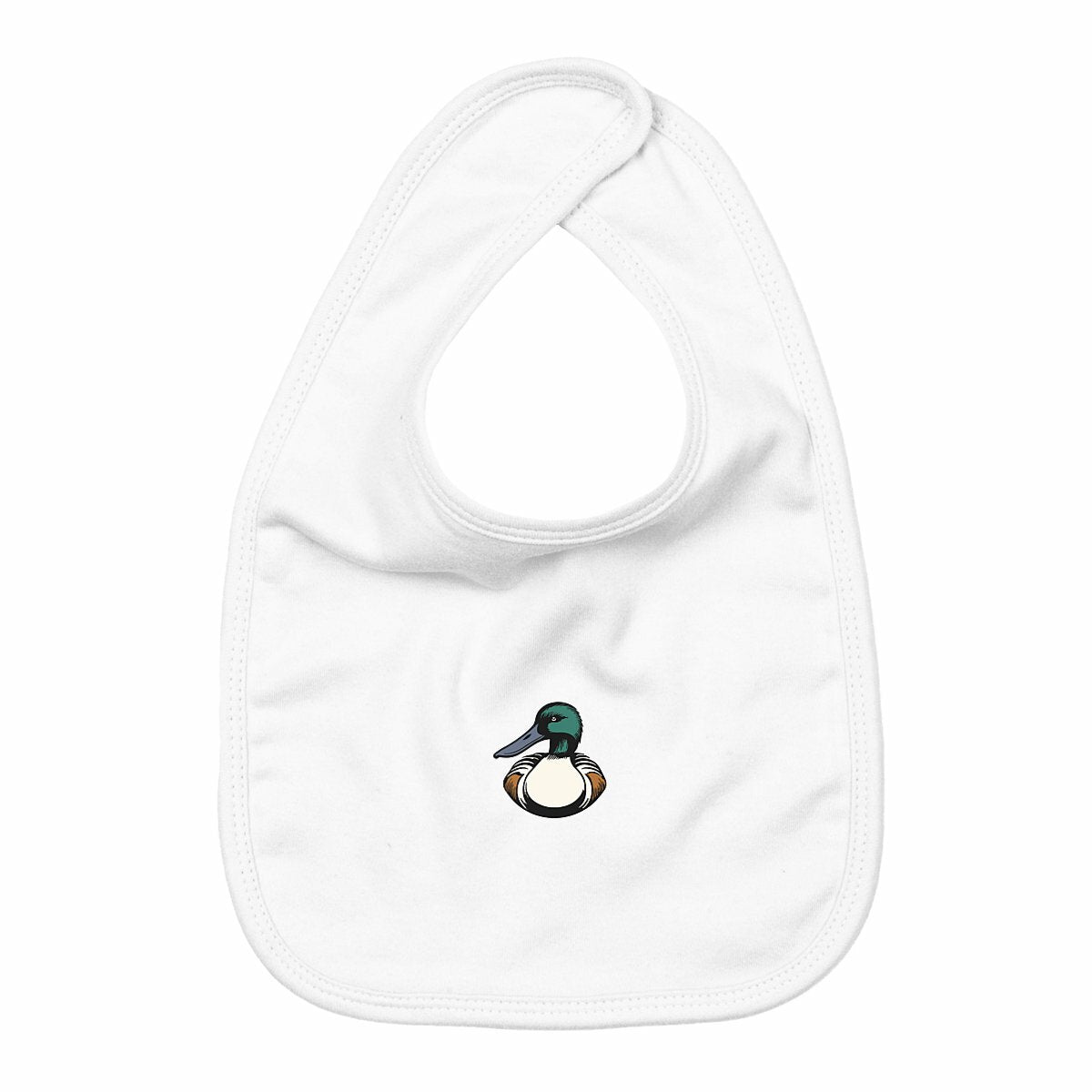 Bavoir caneton  - face_blanc